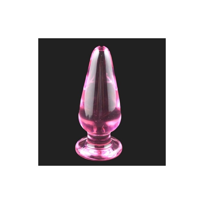 Rózsaszín üveg plug